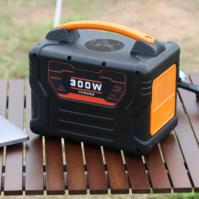 300 W Przenośna elektrownia Uchwyt Solar Power Bank UL Akumulator litowo-jonowy System energetyczny do biwakowania na zewnątrz