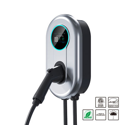 Ładowarka EV typu 1 40A Stacja ładująca 9,6 kW Wallbox Level 2 Ładowarka do pojazdów elektrycznych z ekranem LCD