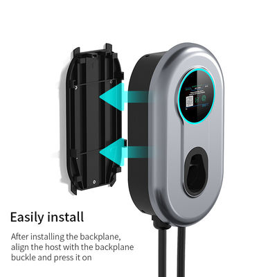 48A Stacja ładująca Wallbox EV z ekranem LCD APP Wifi/Bluetooth 11,52 KW Typ 1 Ładowarka domowa EV
