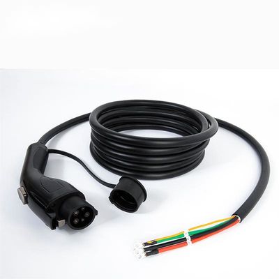 Kabel ładowarki samochodowej AC 110V-240V 48Amp, 11kW Kabel ładujący EV typu 1