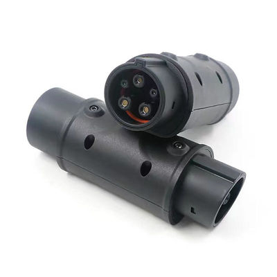 Konwertery ładowarek samochodowych typu 2 do typu 1 32A, przejściówka do ładowarki EV AC 250 V