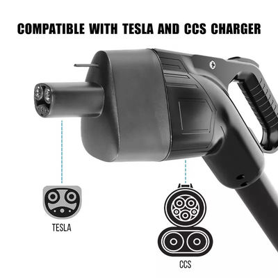 Ochrona IP55 Tesla CCS Combo 1 Adapter CCS1 do Tesla dla modelu 3 Y X S 175KW Szybkie ładowanie