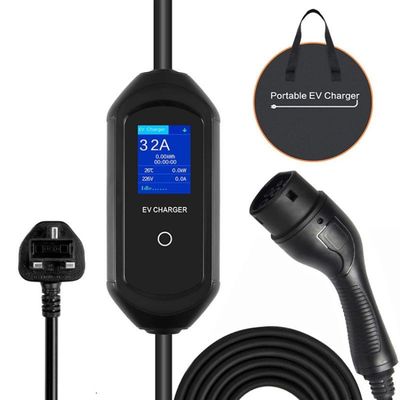 7Kw 32A Domowy samochód elektryczny AC Type2 Przenośne stacje ładowania EV do pojazdów elektrycznych