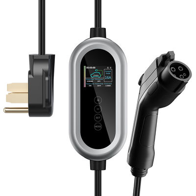 32A Przenośna ładowarka EV Samochód elektryczny Stacja szybkiego ładowania SAE J1772 typu 1