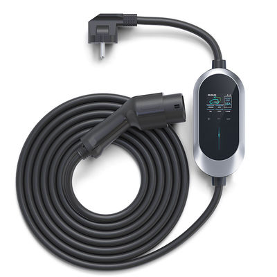 16A Home EU Portable EV Cahrger Inteligentna stacja szybkiego ładowania pojazdów elektrycznych CE, RoHS, IP65