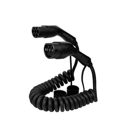 Kabel szybkiej ładowarki AC 480V EV typu 2 do typu 2 Przenośna wtyczka ładowania pojazdu elektrycznego