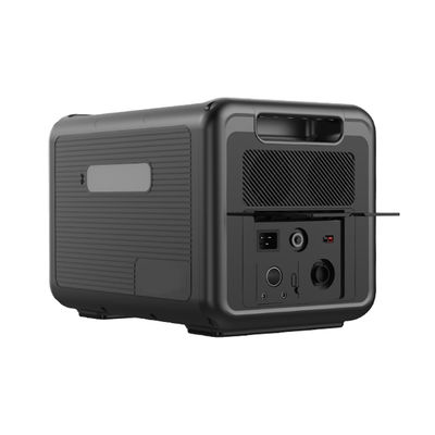 Przenośna elektrownia wejściowa AC 1200 W, generator słoneczny z panelem słonecznym Dostępny wyświetlacz LCD