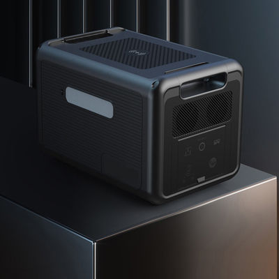 Przenośna elektrownia wejściowa AC 1200 W, generator słoneczny z panelem słonecznym Dostępny wyświetlacz LCD