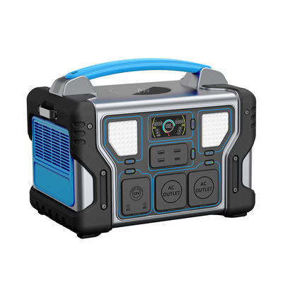1000W Akumulatorowa przenośna elektrownia Domowa stacja zapasowa Generator słoneczny z wyświetlaczem LCD